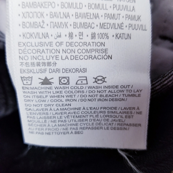 Levi's SilverTab 91G335 Stay Loose Straight Leg Black Jeans NWT - Picture 10 of 10